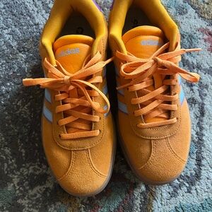 Adidas Orange VL Court Bold Sneakers